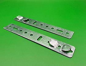 Пластина для кріплення вікон 165х26х1,2 з вухом (50шт)