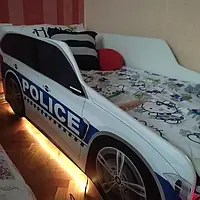 Дитяче ліжко-машина Преміум