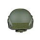 Шолом MICH 2000 Helmet PE NIJ IIIA хакі L, фото 4