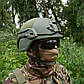 Шолом MICH 2000 Helmet PE NIJ IIIA хакі L, фото 7