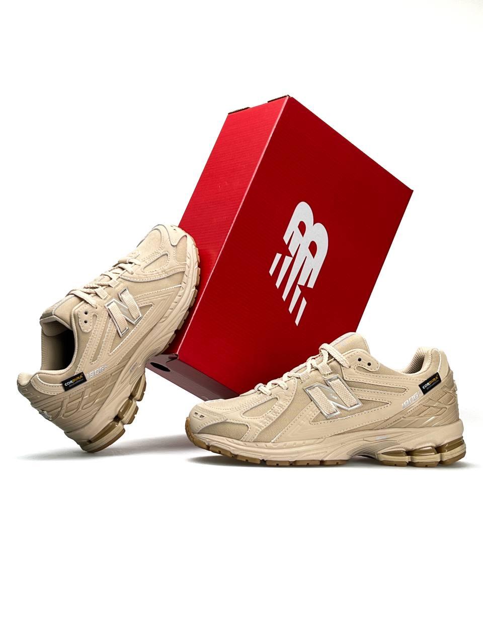Чоловічі кросівки New Balance 1906R Cordura Beige, кеди-шкіра текстиль водонепроникні бежеві. Чоловіче взуття