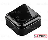 Вимикач 1-й одинарний прохідний зовнішній, накладний чорний MAGLEV BLACK "MARSHEL" Туреччина, фото 4
