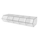 Диспенсер EKOSTAR для мармеладів, снеків, горіхів 5 комірок, фото 2