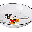 Тарілка 350 мл Mickey Mouse для дітей керамічна Lugi, фото 6