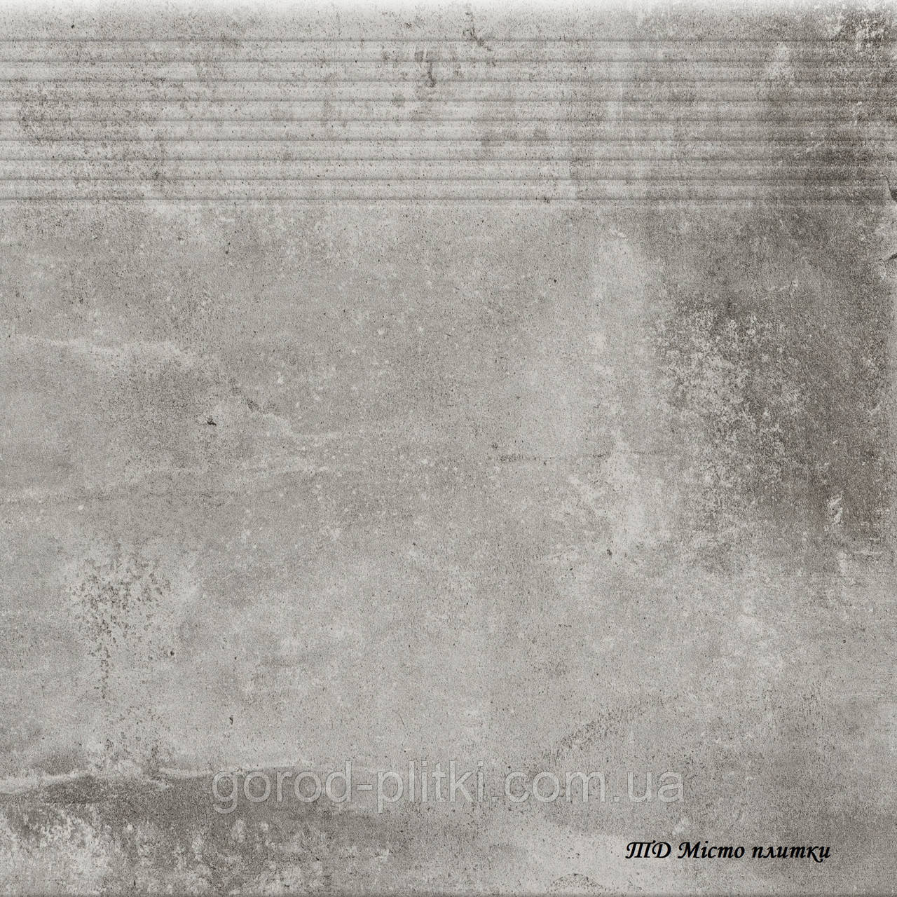 Плитка для ганку з фаскою Piatto Gris 30x30, фото 1