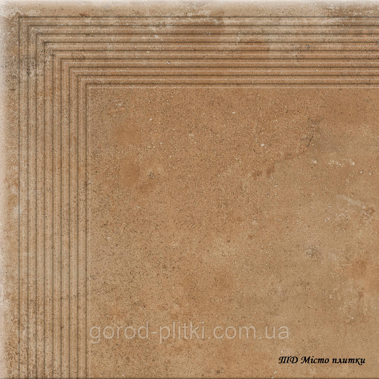 Плитка для ганку з фаскою кутова Piatto Honey 30x30, фото 1