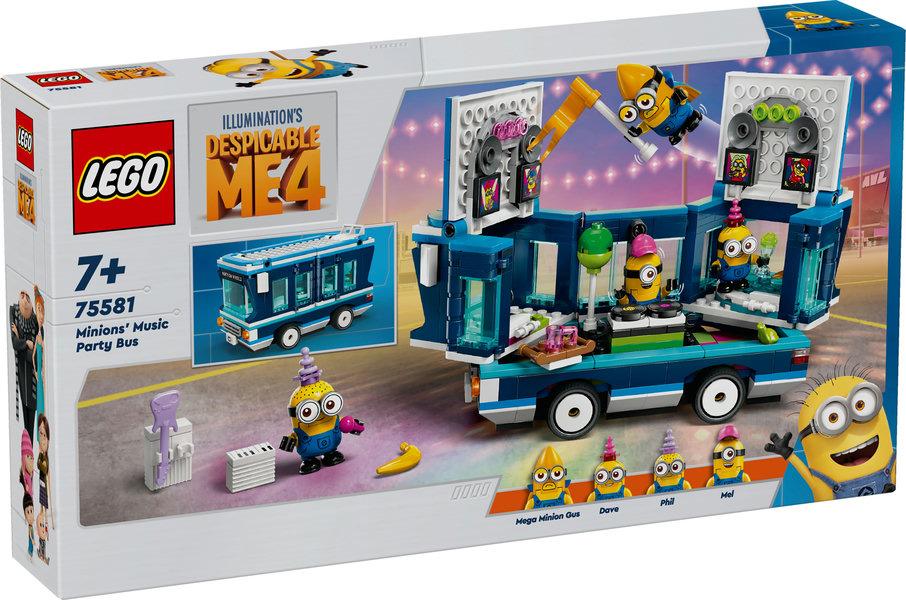 Lego Despicable Me Музичний автобус Міньйонів 75581