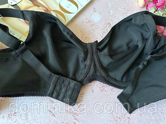 Бюстгальтер без поролону чорний, фото 2