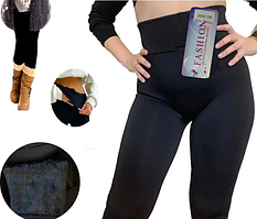 Лосіни жіночі Fashion термо безшовні з хутром 6XL