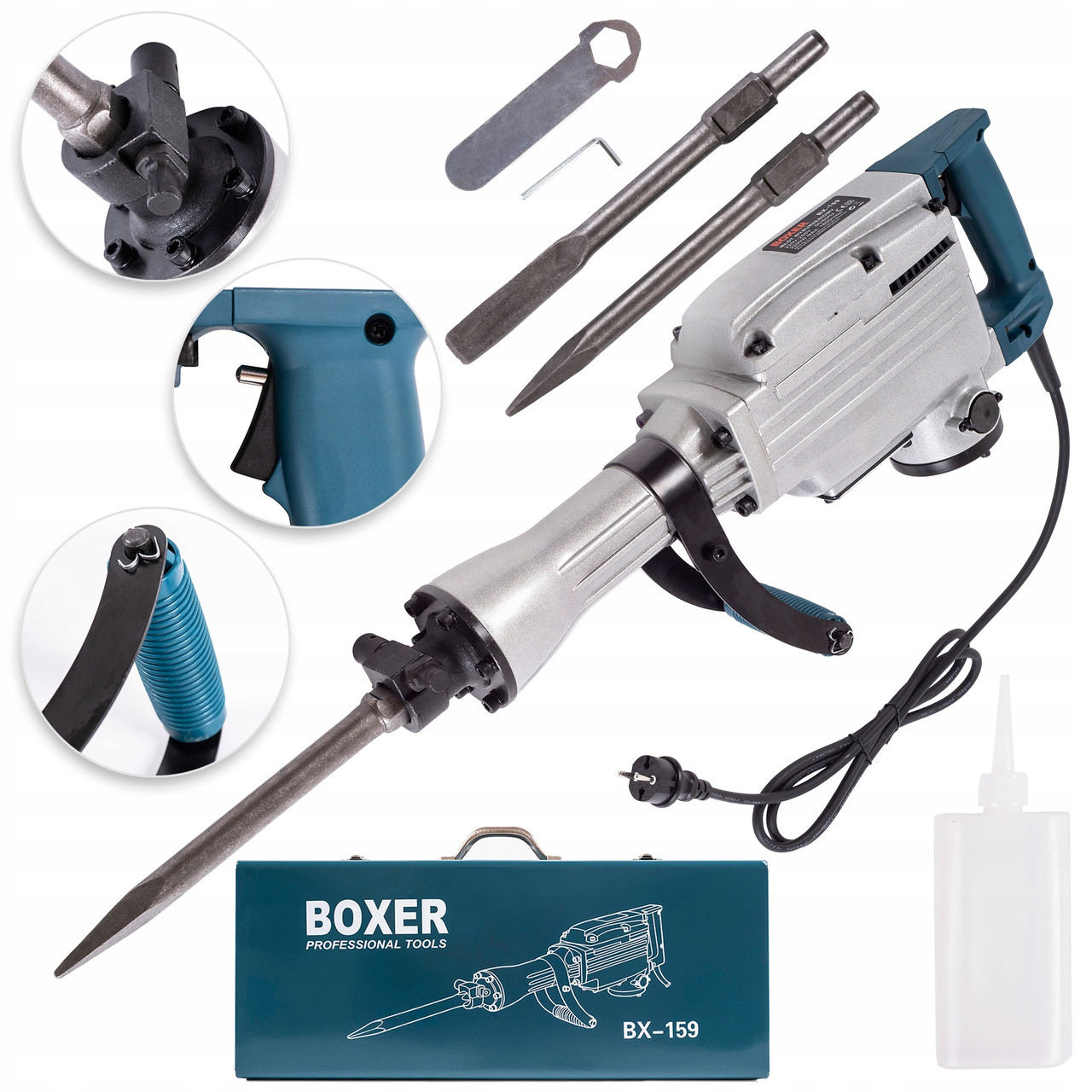 Ударний Відбійний Молоток 3200 Вт. BOXER BX-159
