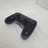 Бездротовий bluetooth джойстик DOUBLE motor vibration 4 Wireless Controller -OR-2233-Black., фото 4
