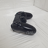 Бездротовий bluetooth джойстик DOUBLE motor vibration 4 Wireless Controller -OR-2233-Black., фото 7