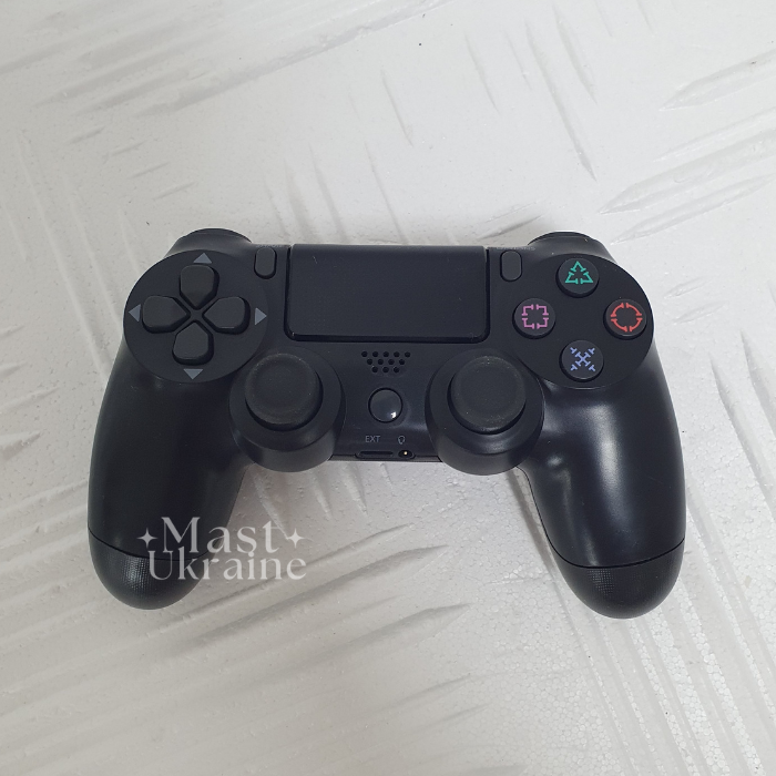 Бездротовий bluetooth джойстик DOUBLE motor vibration 4 Wireless Controller -OR-2233-Black.