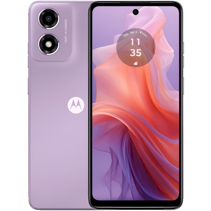 Смартфон Motorola Moto E14 2/64 GB Pastel Purple (PB3E0002UA)
