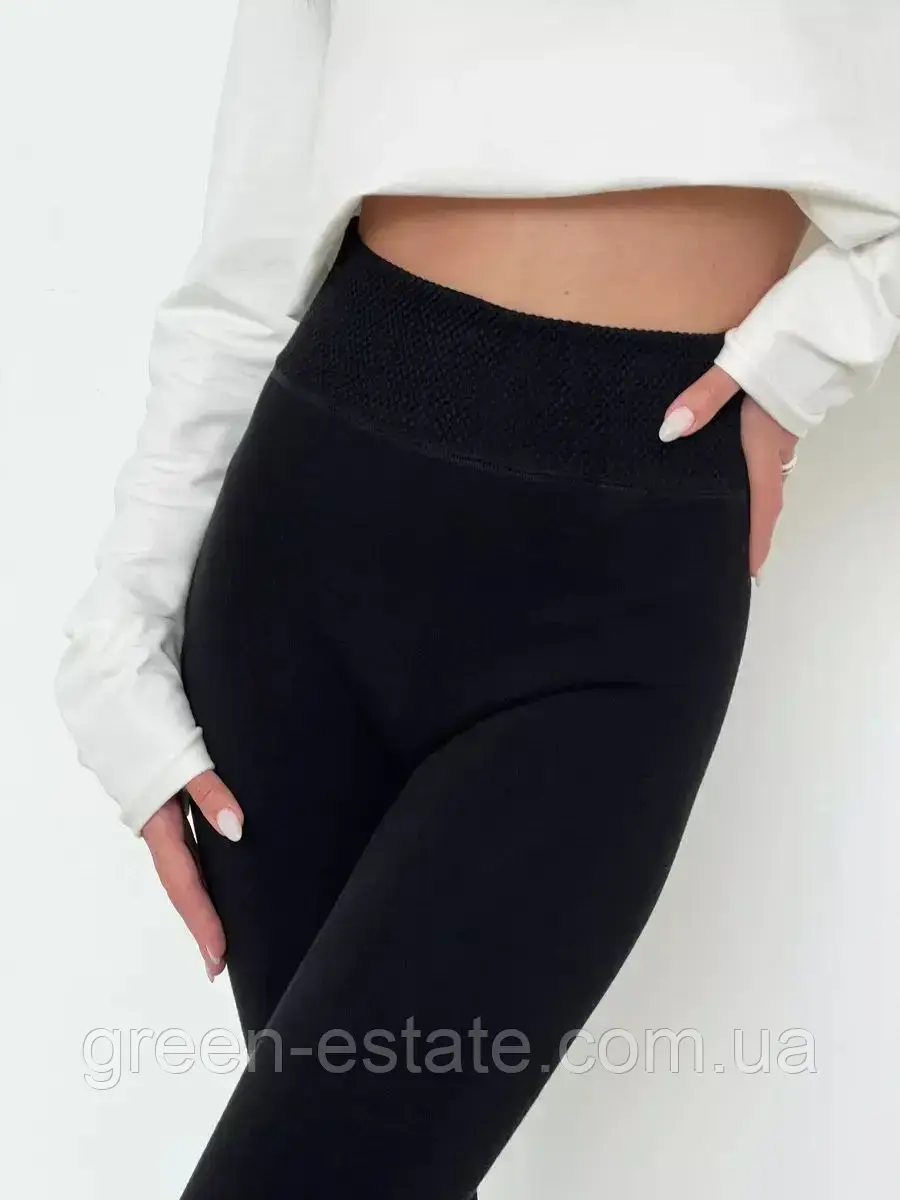 Лосини термо безшовні з хутром Fashion L-4XL