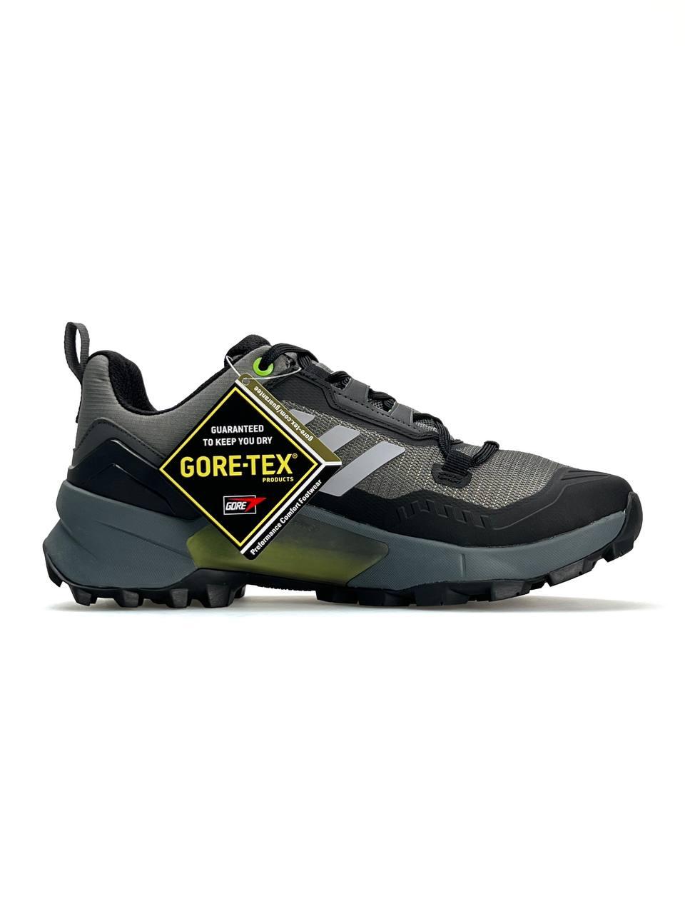 Чоловічі кросівки єврозиму Adidas Terrex Swift R Grey, кеди Адідас текстиль водонепрон. нейлон.41