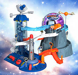 Дитячий реалістичний гараж-парковка, 3 рівні, ліфт, 4 машинки, модель 5508A