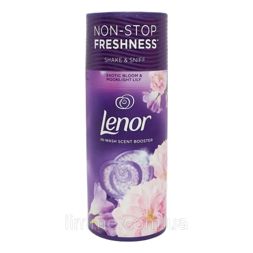 Кондиціонер - парфум для білизни в гранулах Lenor EXOTIC BLOOM I MOONLIGHT LILY 176 г