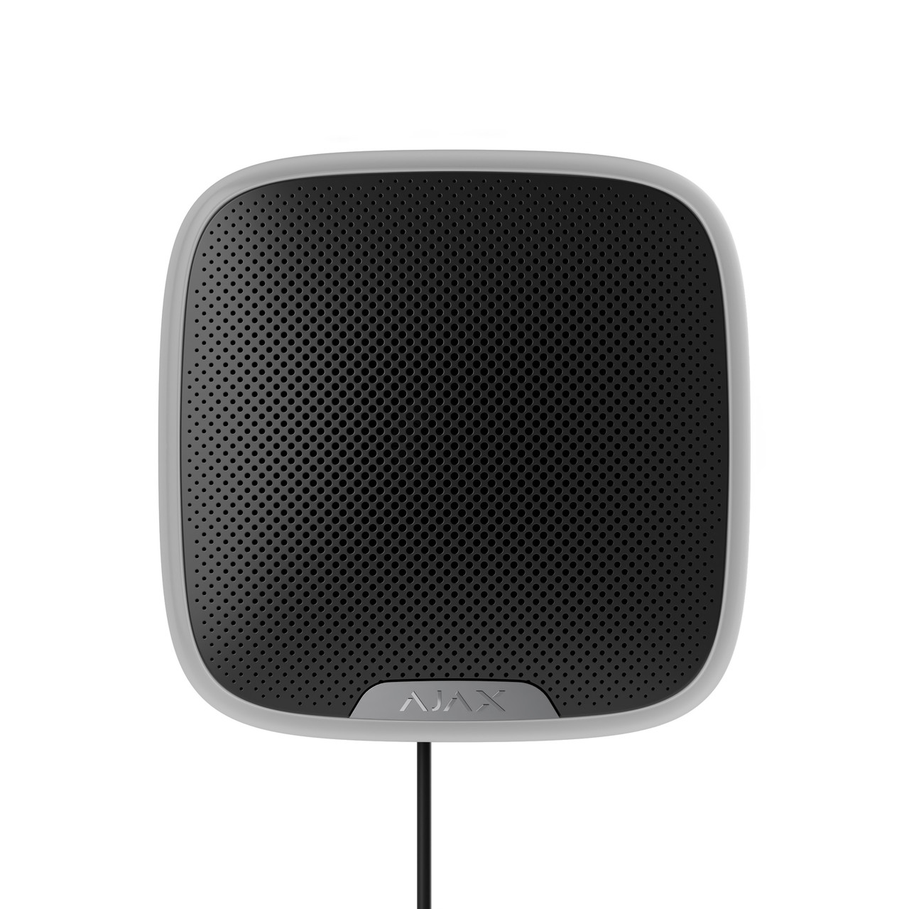 Дротова вулична сирена Ajax StreetSiren Fibra чорна