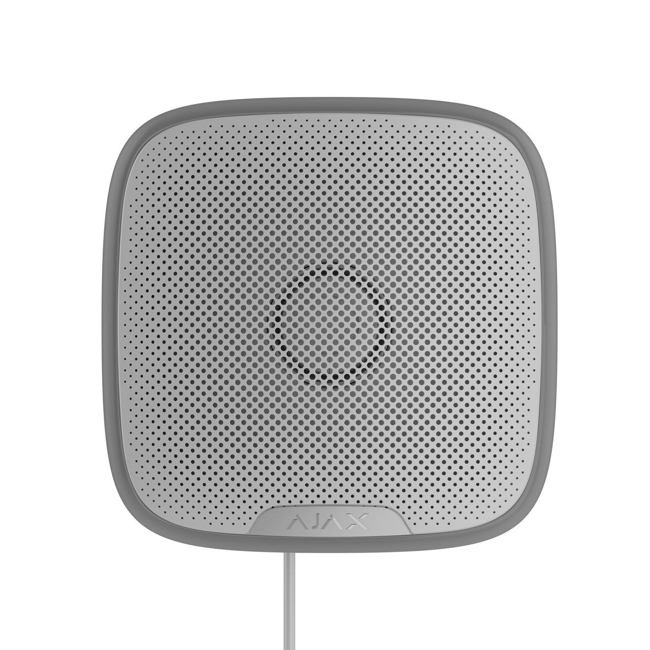 Дротова вулична сирена Ajax StreetSiren Fibra біла