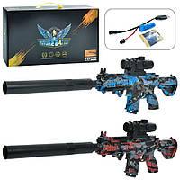 Іграшковий автомат з глушником 64 см на акумуляторі з гідрокулями