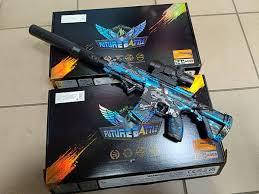 Іграшковий автомат з глушником 64 см на акумуляторі з гідрокулями, фото 2