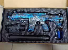 Іграшковий автомат з глушником 64 см на акумуляторі з гідрокулями, фото 4