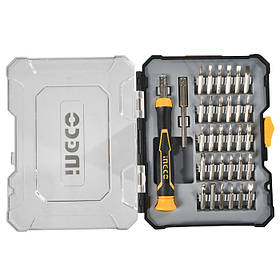 Викрутка прецизійна з набором біт 32 шт. INGCO INDUSTRIAL HKSDB0348