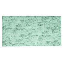 Декоративна 3D панель Supretto гнучка стінова 10 шт., сіро-зелена (Арт. 71340004)