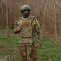 Бронекомплект Militex з балістичним захистом 1 клас захисту cordura USA Multicam