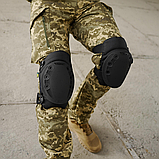 Наколінники швидкого Скидання Kiborg USA tactical Чорні Cordura Nylon 1000D з IRR покриттям, фото 10