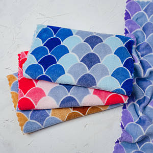 Рушники кухонні Луска  фібра 25 см*50см