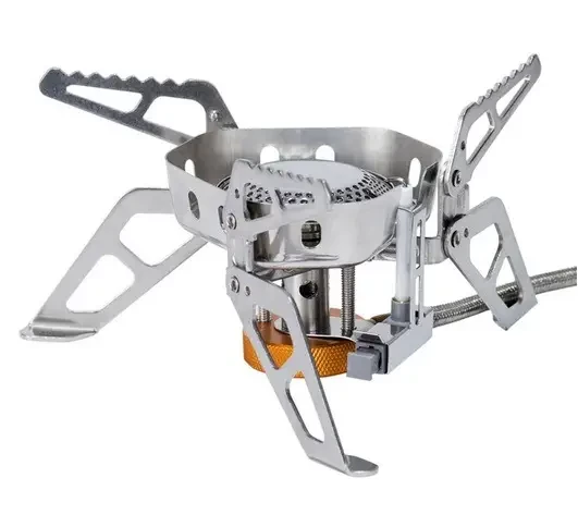 Пальник газовий з шлангом з п’єзопідпалом і вітрозахистом 046 Tramp UTRG, фото 1