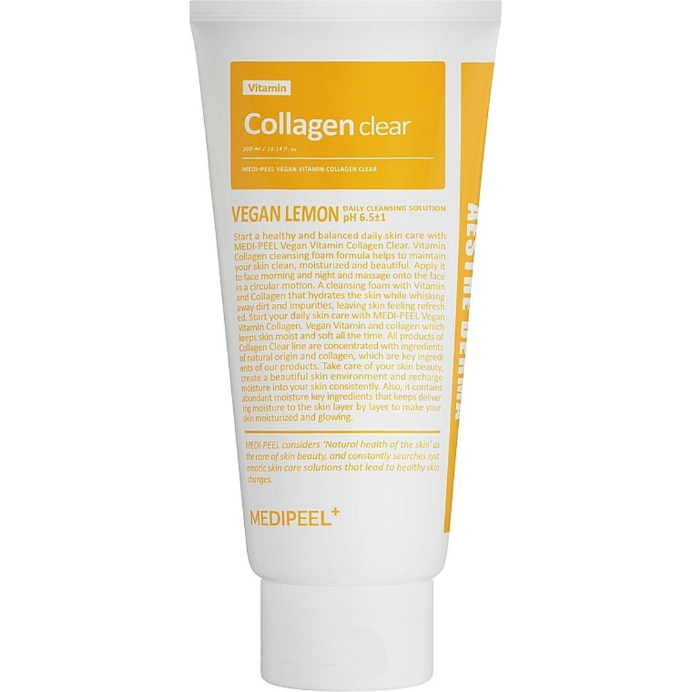 Гель-пінка з колагеном та обліпихою Medi-Peel Vegan Vitamin Collagen Clear 120 мл