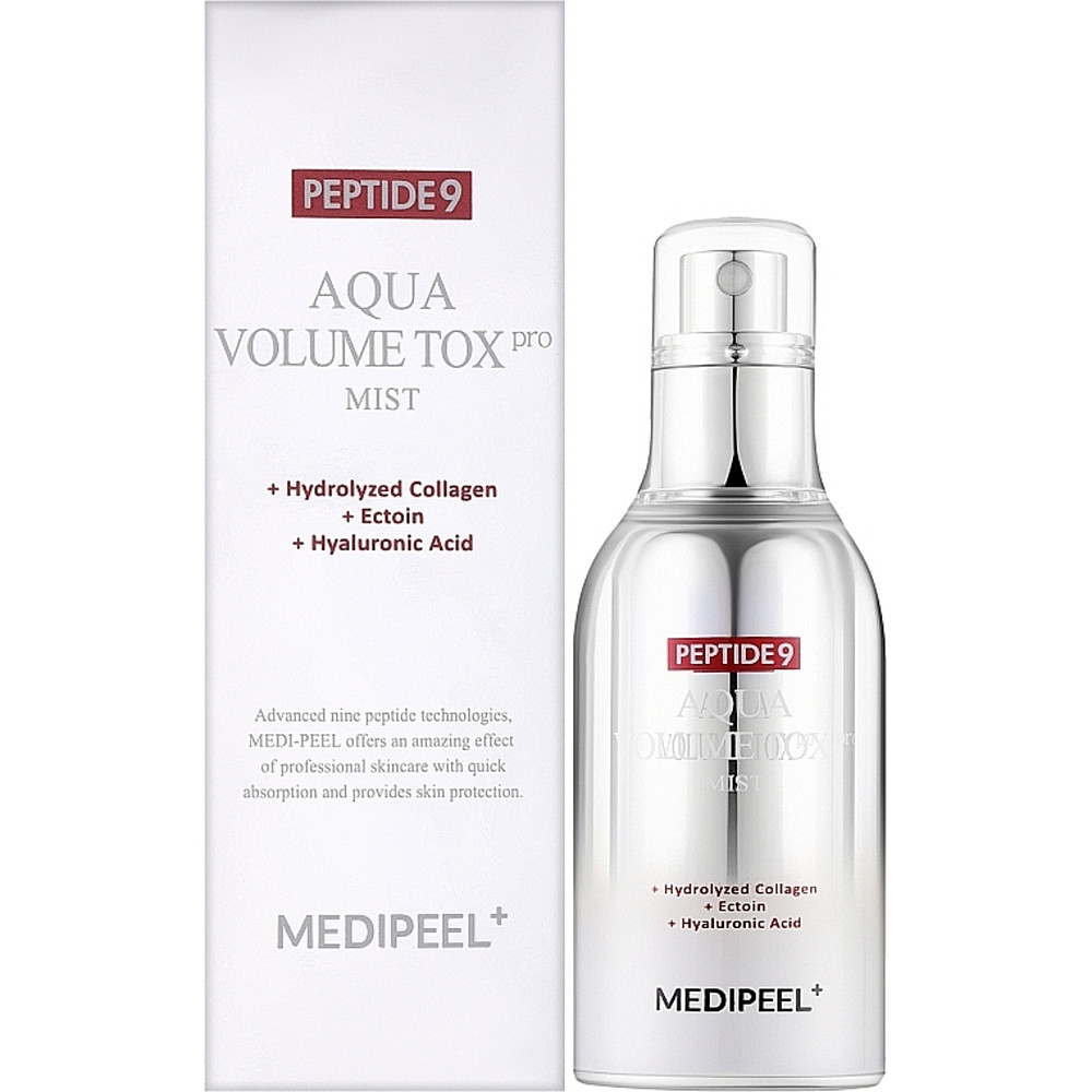 Ліфтинговий міст для обличчя Medi-Peel Peptide 9 Aqua Volume Tox Mist Pro 50 мл, фото 1