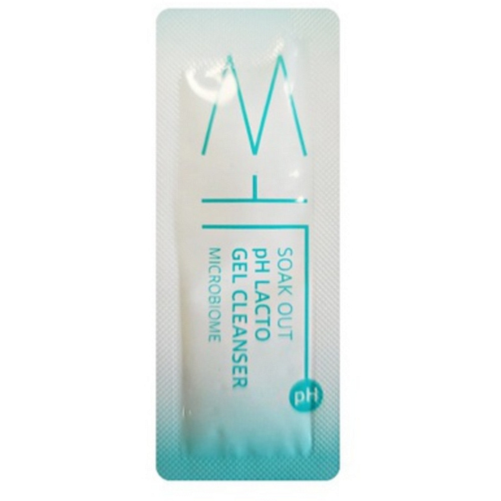 Пробник очищувальної пінки для обличчя з лактобактеріями Ottie Soak Out pH Lacto Gel Cleanser 1 мл