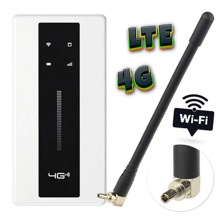 4G LTE Wi-Fi Роутер (MF710) + Акумуляторна батарея 10 000 mAh, фото 1