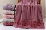 Рушник махровий 35х70 упаковка 10шт., фото 2