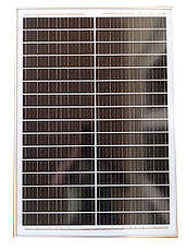 Сонячна панель 50w, з дисплеєм, монокристалічна, фото 4