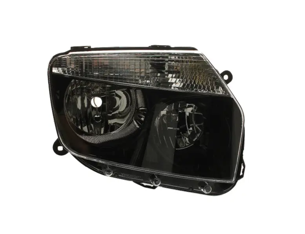 Передня фара RENAULT DUSTER 10-15 права, черн. Рамка, хутро.регулир. 5627 R4-P