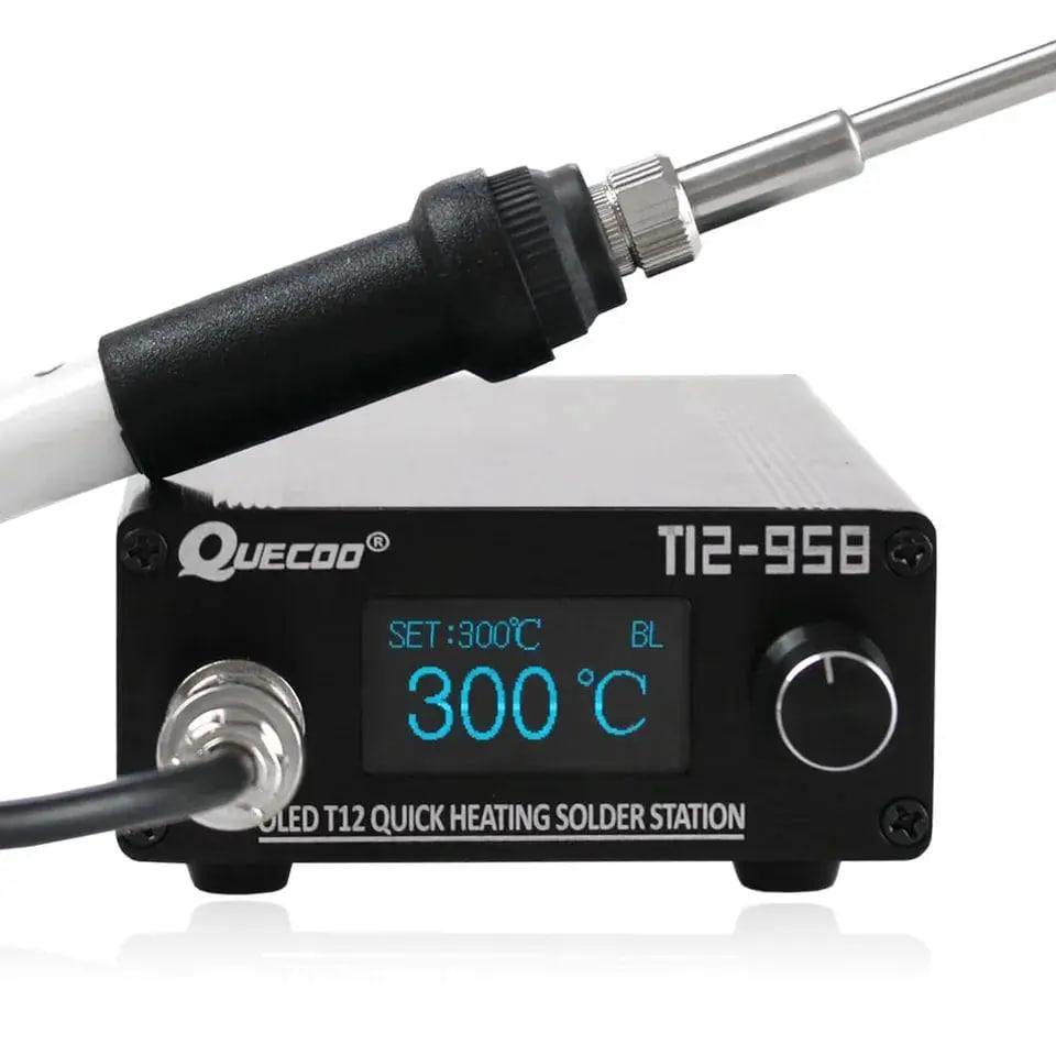 Паяльна станція QUICKO T12-958 OLED на жалях Hakko T12