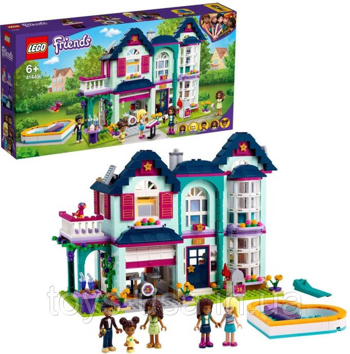 Лего Lego Friends Будинок сім'ї Андреа 41449, фото 1