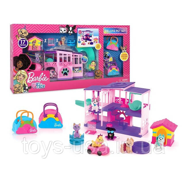 Будинок мрії вихованців Барбі Barbie Deluxe Pet Dreamhouse, фото 1