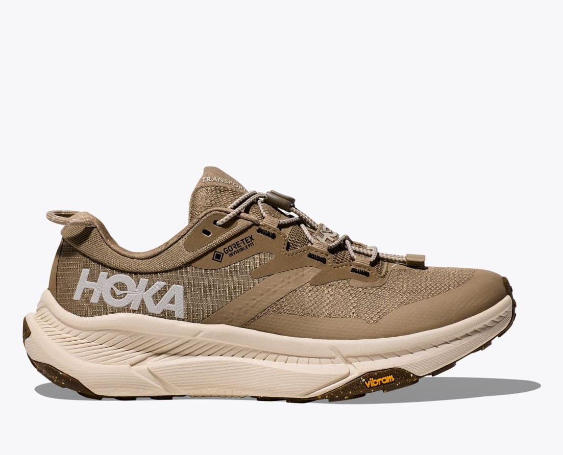 Кросівки для прогулянок жіночі Hoka TRANSPORT GTX 1133958F Dune/Eggnog