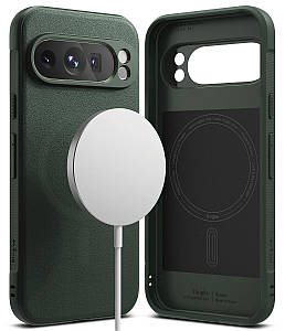 Чохол Ringke Onyx Magnetic до Google Pixel 9 Pro Dark Green (OMG943E75)