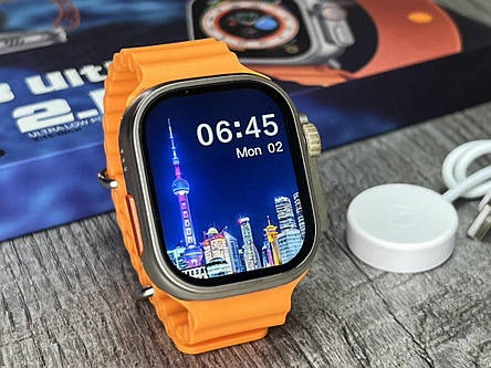 Smart Watch H98 Ultra Смарт годинник Помаранчевий, фото 1