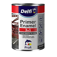 Грунт-емаль по іржі 3 в 1 , ТМ «Delfi»