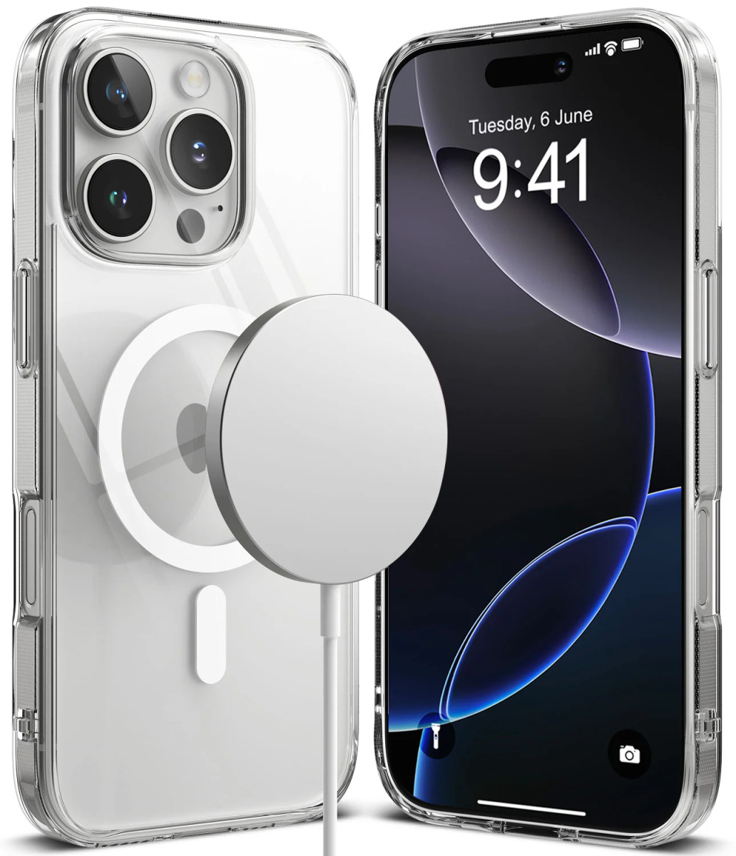 Чохол Ringke Fusion Magnetic до iPhone 16 Pro Clear (FMG893E52)
