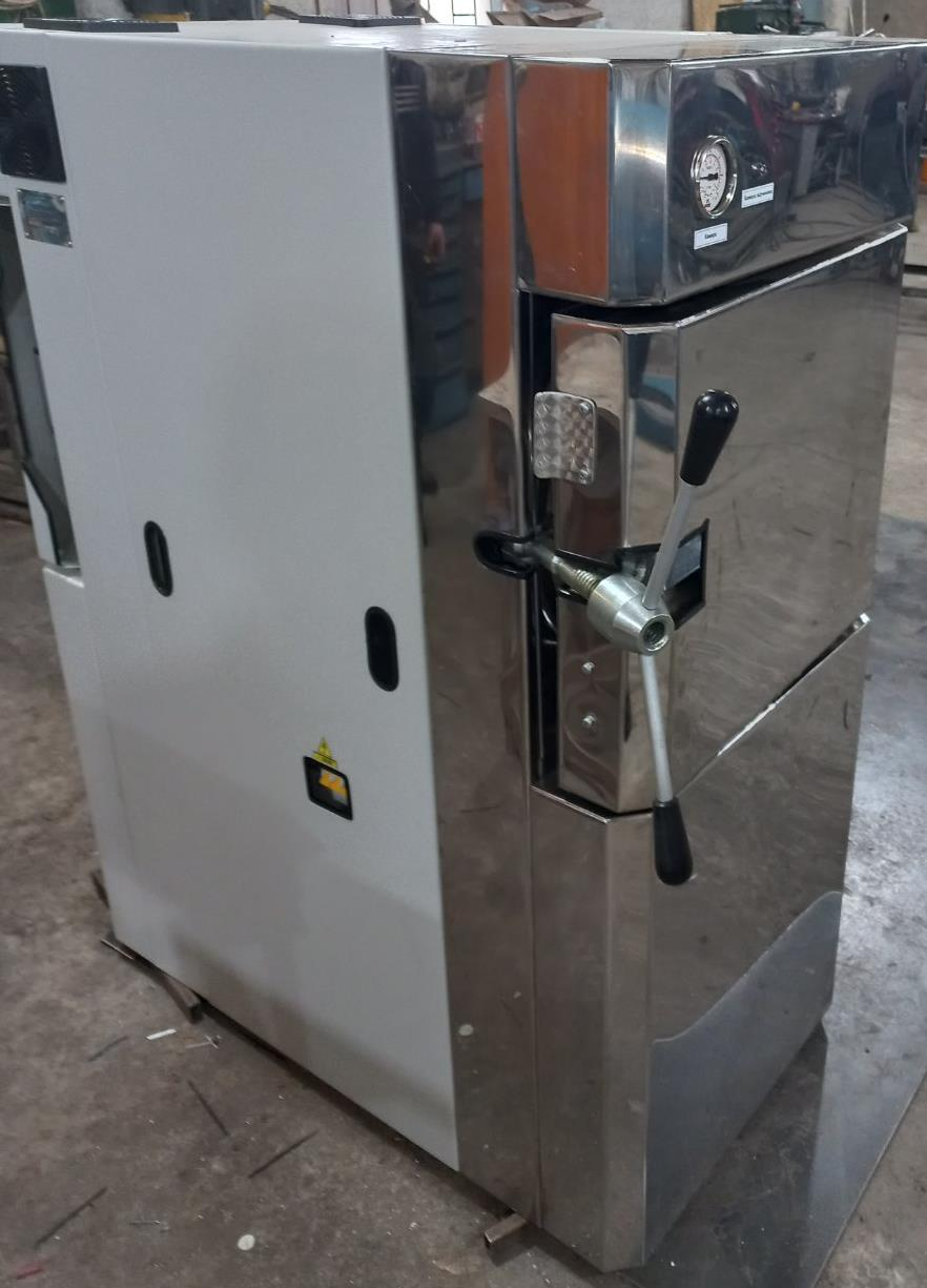 Стерилізатор паровий СП ГКД-100 з автоматичним керуванням прохідного типу 2-дверний (автоклав), фото 1