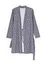Халат жіночий ТРИКОТАЖНИЙ натуральна бавовна ELLEN SILVER HEARTS 200/39/01, фото 2
